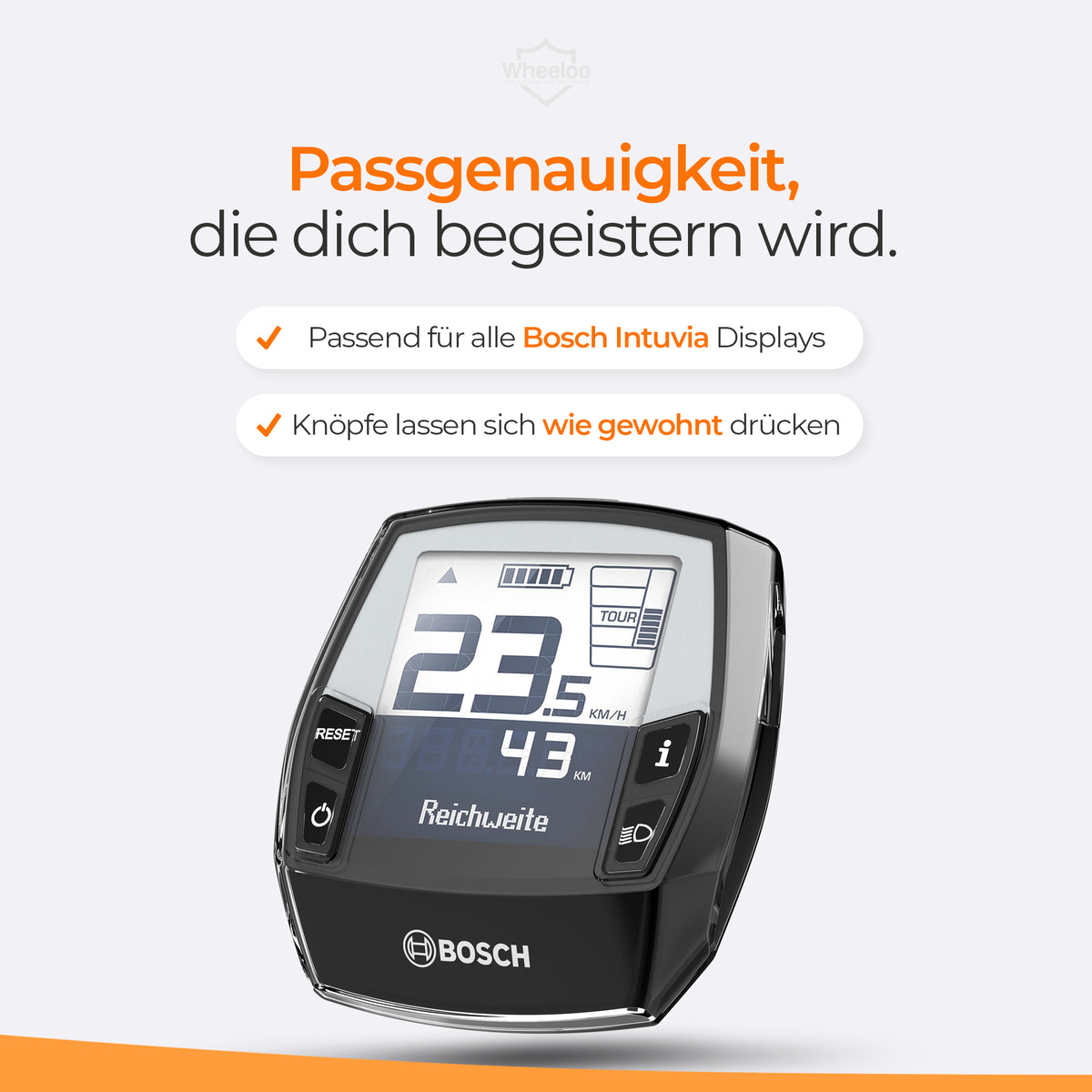 MH Cover Bosch Intuvia E-Bike Display Schutzhülle / Regenschutz buy online