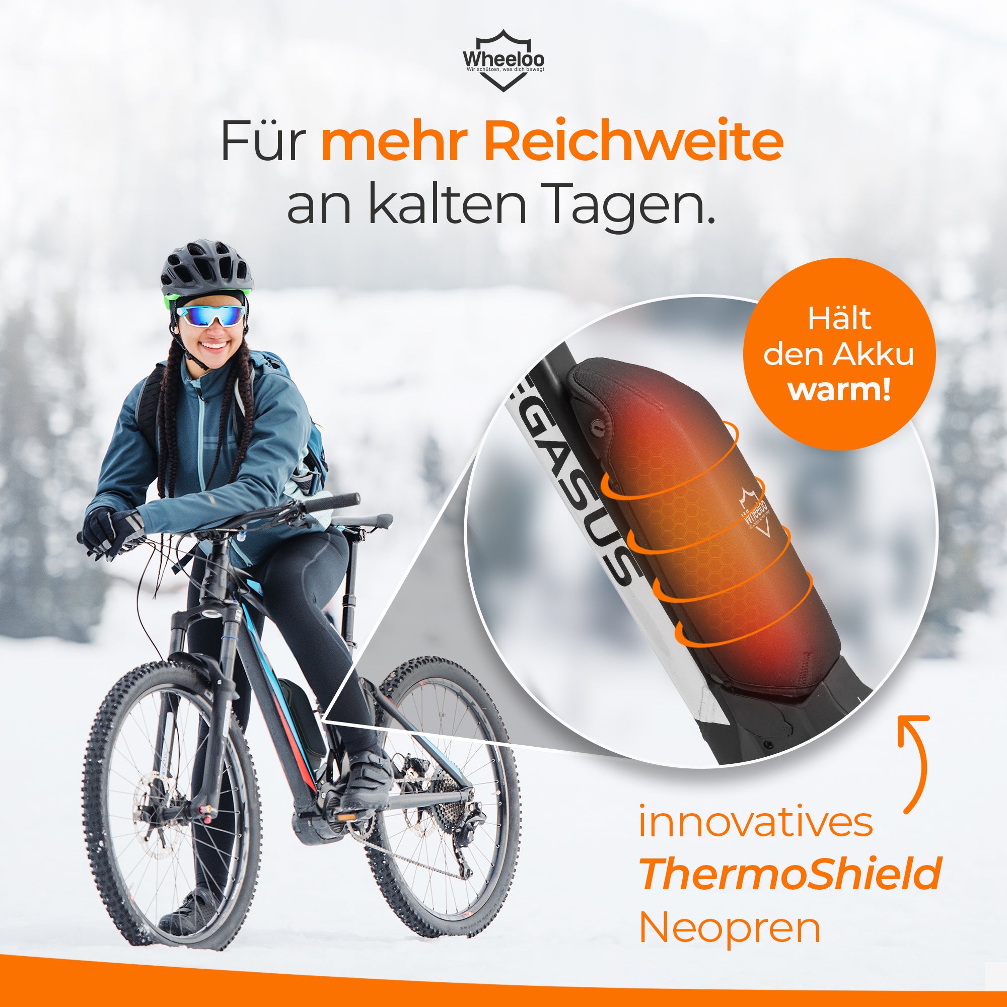 Akkuschutz für E-Bikes  Neopren Akkuschutz für Bosch Powerpack - Wheeloo  Shop – Wheeloo-Shop