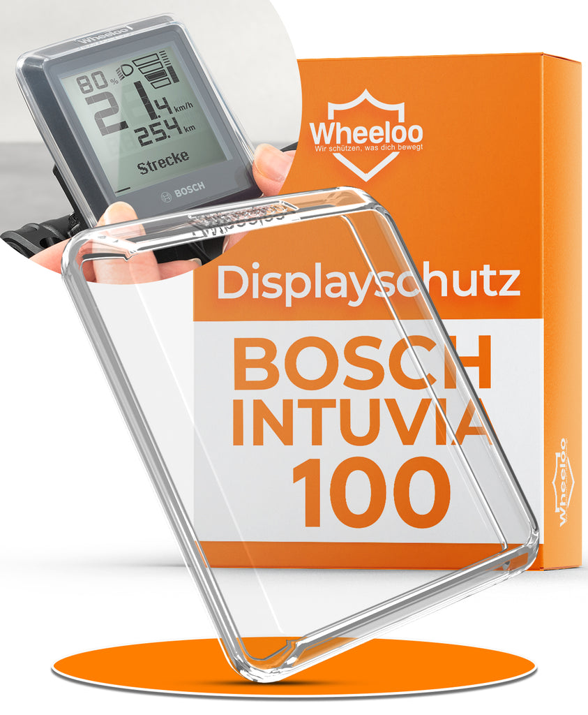 Bosch Intuvia 100 Displayschutz  transparent & wasserabweisend