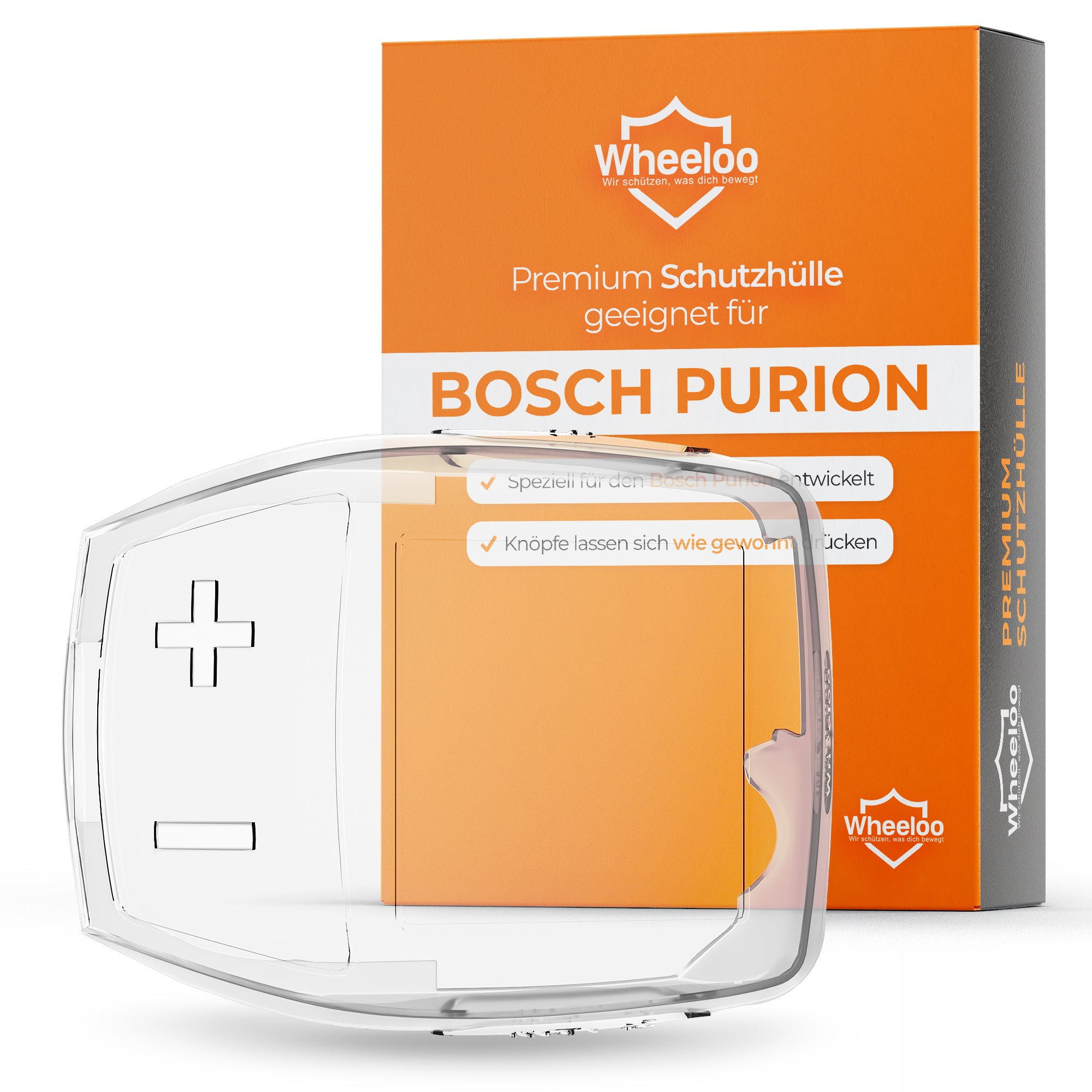 Transparente Schutzhülle für Bosch Purion - Wheeloo Shop – Wheeloo-Shop